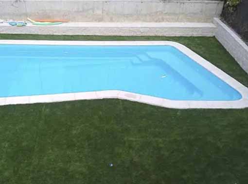 Piscina de poliéster y fibra 10.00 x 4.00 metros